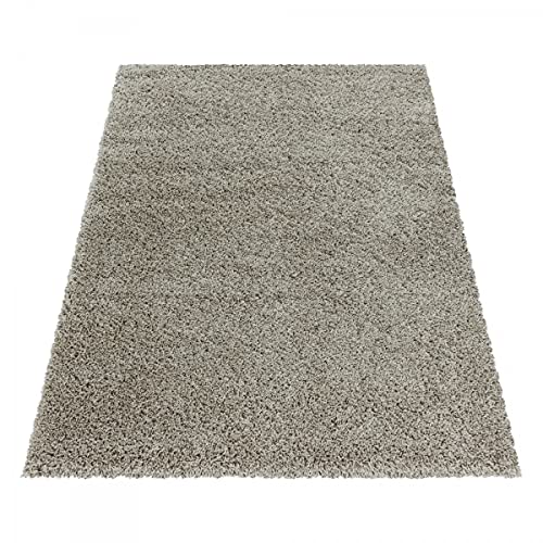 Tapis shaggy poils longs contre le sol froid de la chambre à coucher - 4