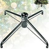 LATERN Pliable Support de Sapin de Noël, 40CM Métal Pieds de Sapin de Noël Base de Supp...