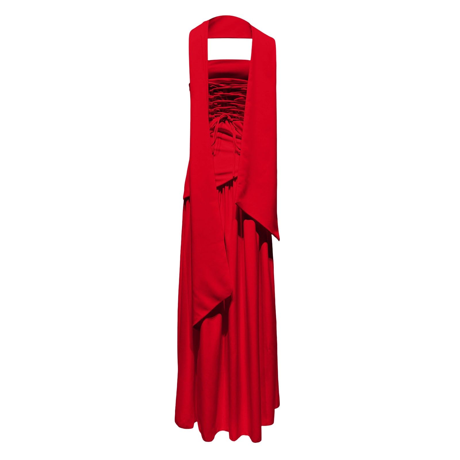 Robe de soirée Longue Moulante Bustier Fendue Dos Nu