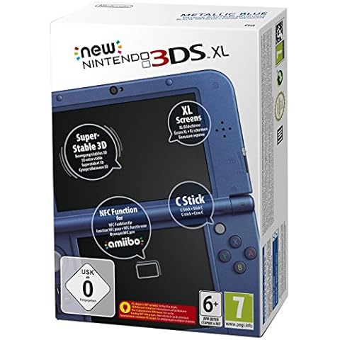 New Nintendo 3DS XL - bleu métallique Cover