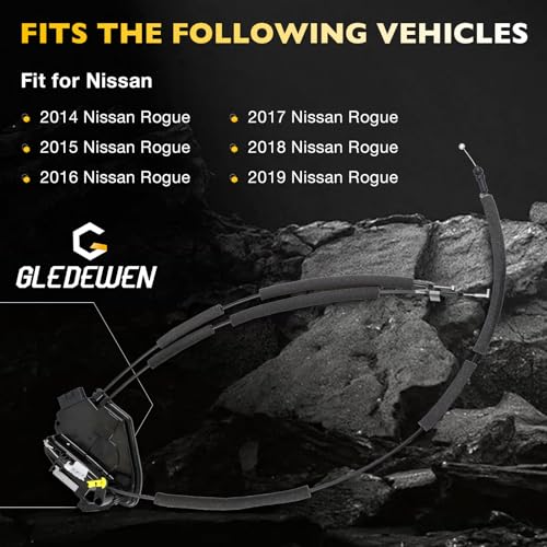Image of Gledewen 80501-4BA0A Door Lock Latch Actuator Front Left Driver Side Fit for Nissan Rogue 2014-2019 Sport Utility