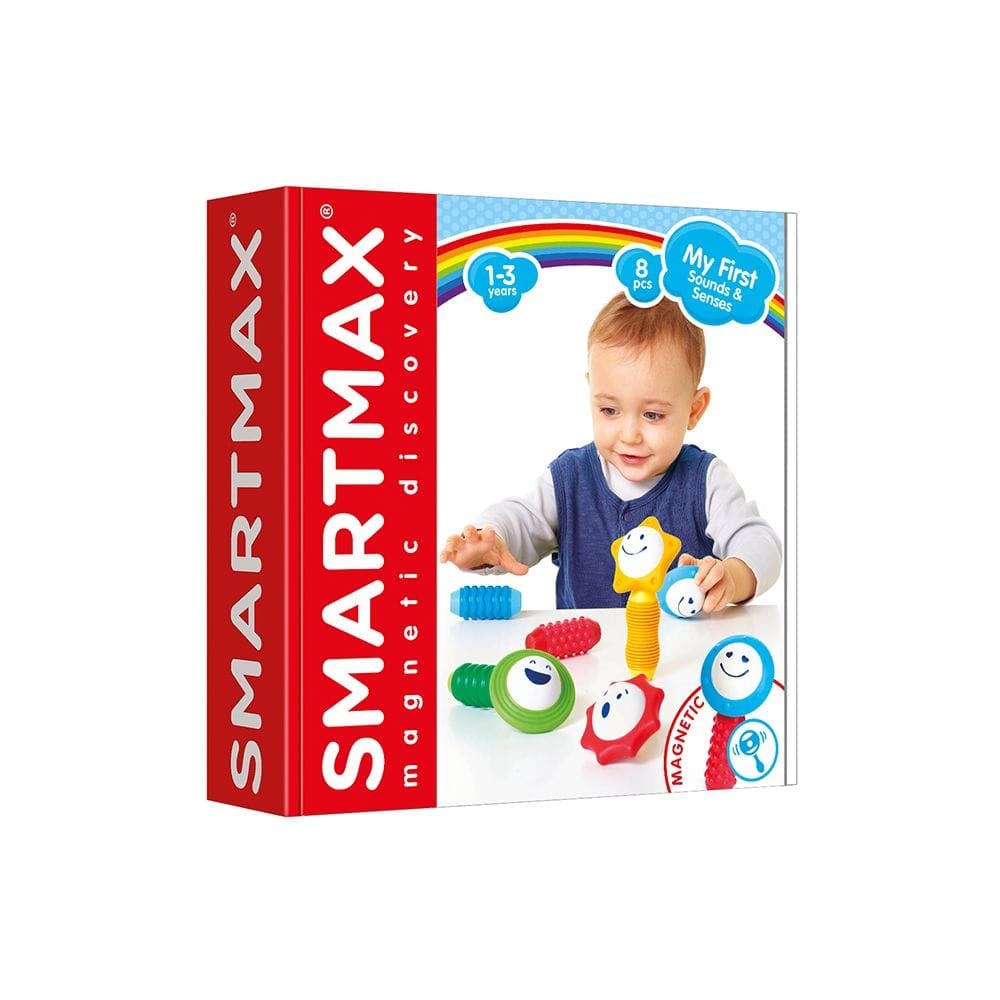 SMARTMAX - My First Sounds & Senses, Magnetic Discovery Play Set, 8 pieces, 1-3 Years