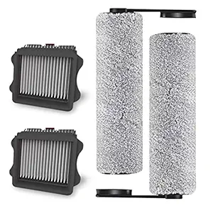 Home Times Replacement Brush Roller and Vacuum Filter for Tineco Floor ONE S5 Combo Cordless Wet Dry Vacuum Cleaner