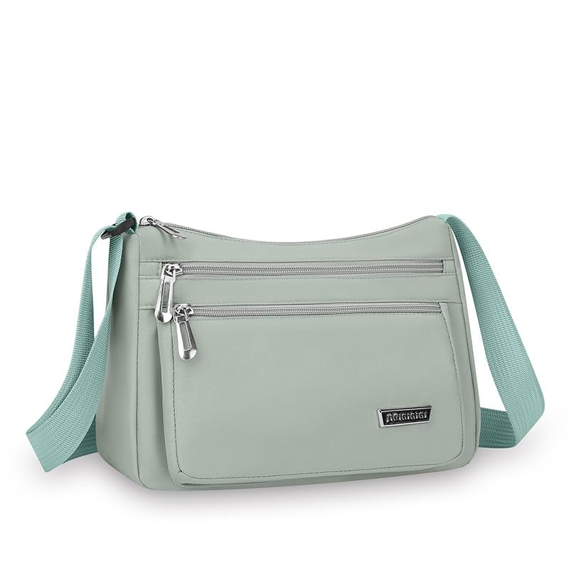 Bolso cruzado para mujer y hombre, múltiples bolsillos miniatura 1