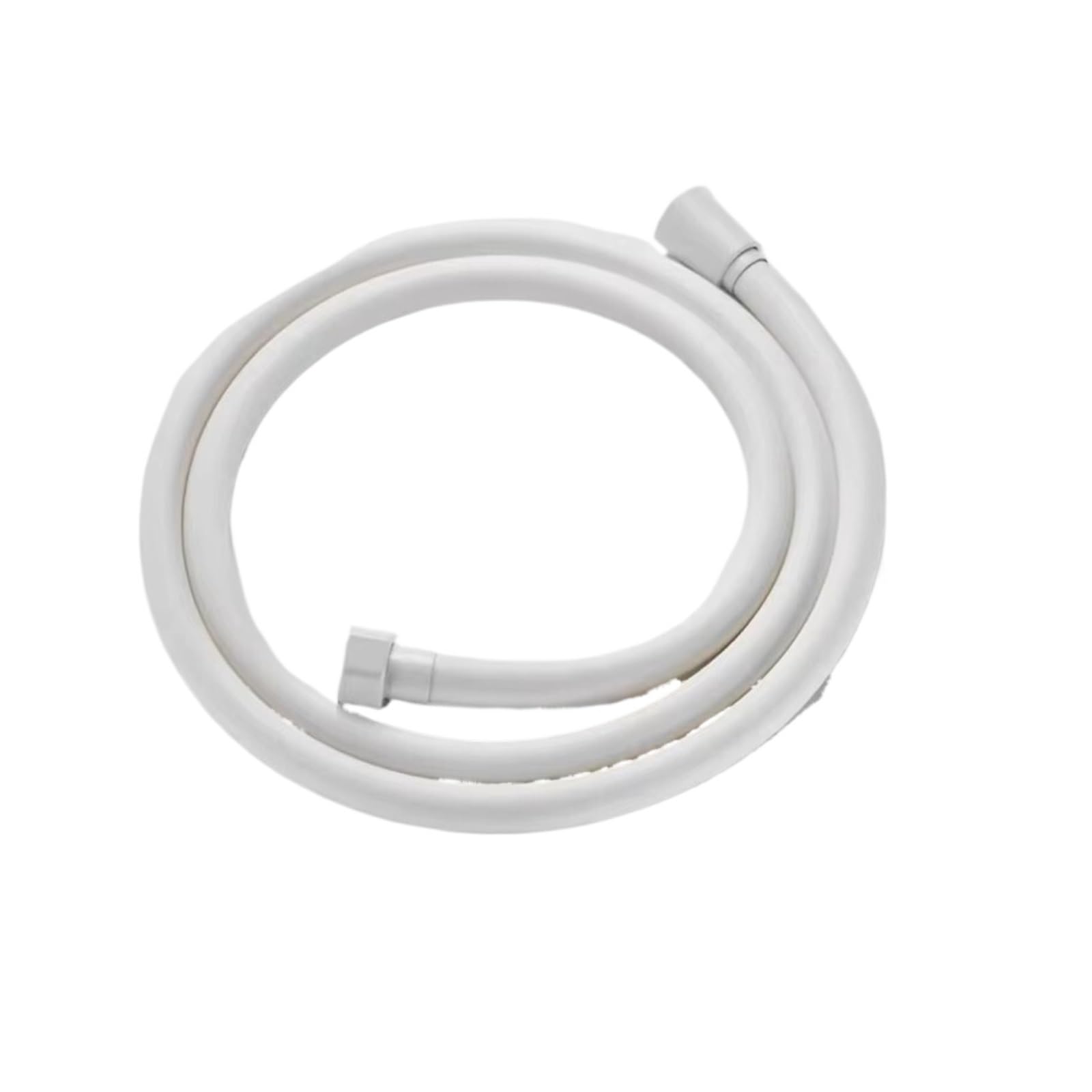 Kdberhfsa Biack 1.5/2/3M Black Pvc Flexible Shower Hose Long Bathroom Shower Water Hose Extension Plumbing Pipe Pulling Tube Bath Accessories(,200Cm)