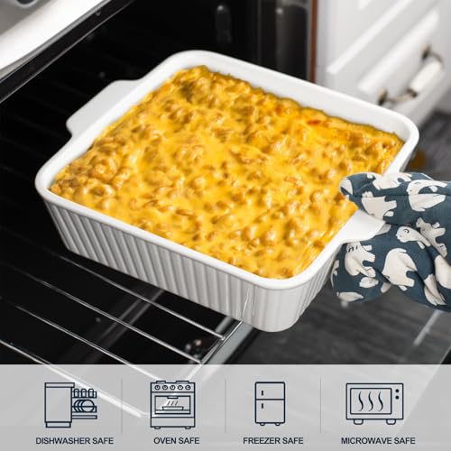 Cikiciki Casserole Dishes For Oven, 10'' Square Casserole Baking Dish thumb #2