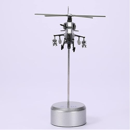 Miniatura 9 de 1100 Aleación China Armado WZ-10 Helicópteros Modelo de Aeronave Militar Modelo de Aeronave Simulación Aviación Ciencia Exposición Modelo
