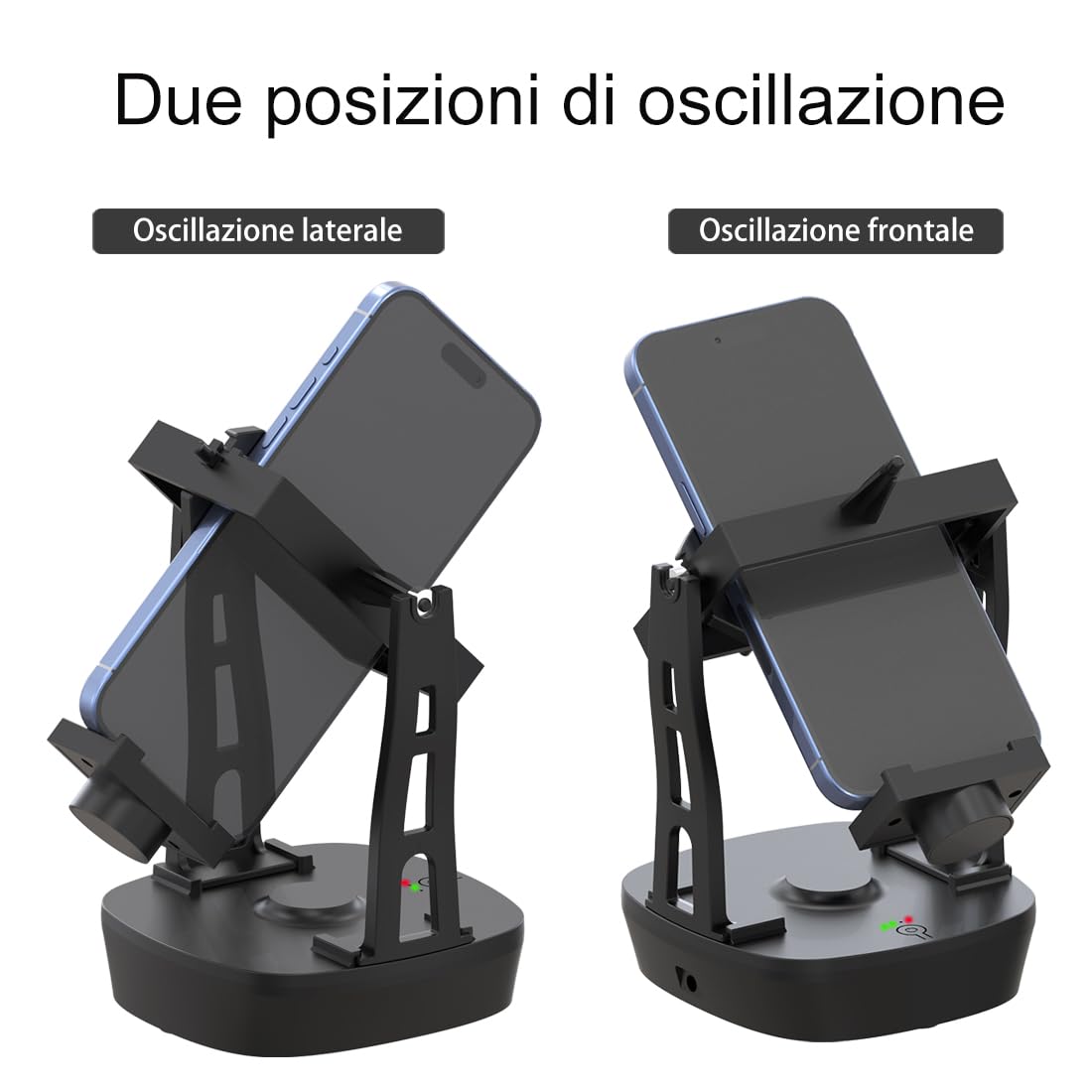 Accessoires de Balançoire pour Téléphone Portable Podomètre Marche Fonction d'arrêt chronométrée Deux Postures d'oscillation