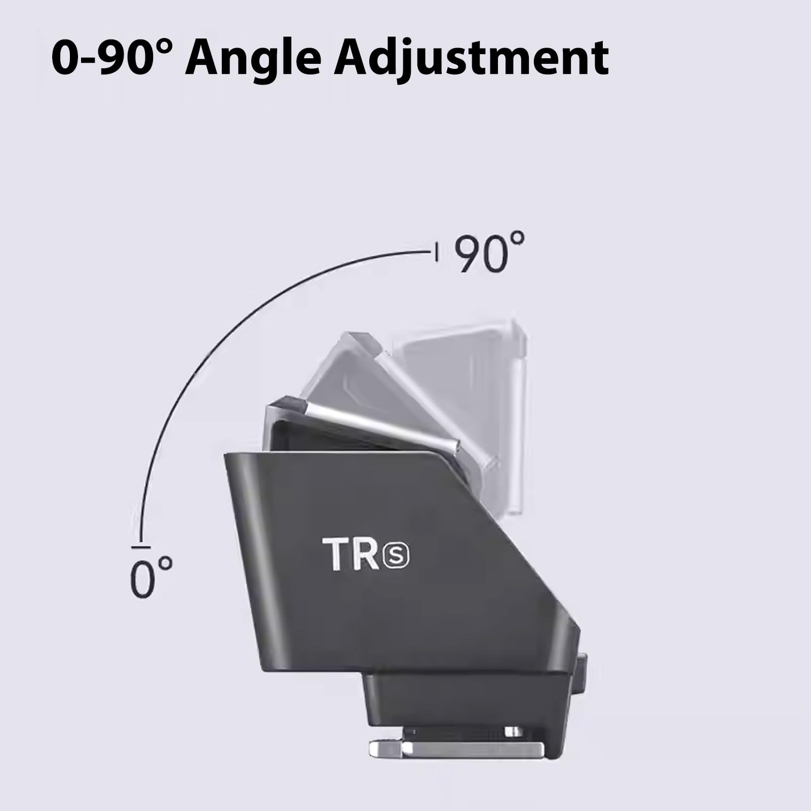 Godox TR-S TTL podwyższenie stopki błyskowej 0-90°, regulacja kąta, wysokość 30 mm, adapter do stopki błyskowej z podwyższeniem, kompatybilny z lampą błyskową Sony iT20S, iT22S, iT30proS