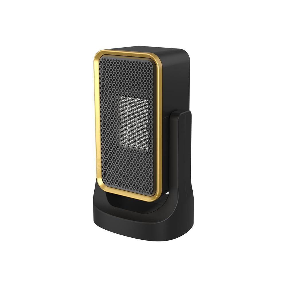 Scaldabagno, Scaldabagno da Scrivania con 900W 45° Angolo Regolabile Piccolo Scaldabagno Elettrico per Uso Interno in Ufficio Spina EU