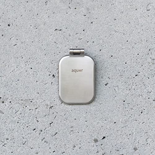 Image of Aquor House Hydrant V2+ Premium Debris Cover, Stainless Steel Spigot Cover, Weather Protector, Compatible Hydrant V2+ Freeze-Proof Outdoor Faucet, Brushed Stainless Steel