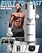 ASBRAVO Punching Bag for Adults, 4ft PU Heavy Boxing Bag Set 12OZ Gloves for MMA Muay Thai Kickboxing Training Home Gym, Martial Art (Unfilled)-White