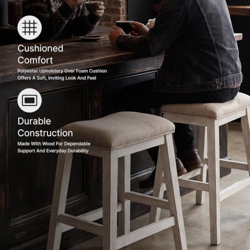 Signature Design by Ashley Skempton Counter Height Bar Stool, Set of 2 - image 6