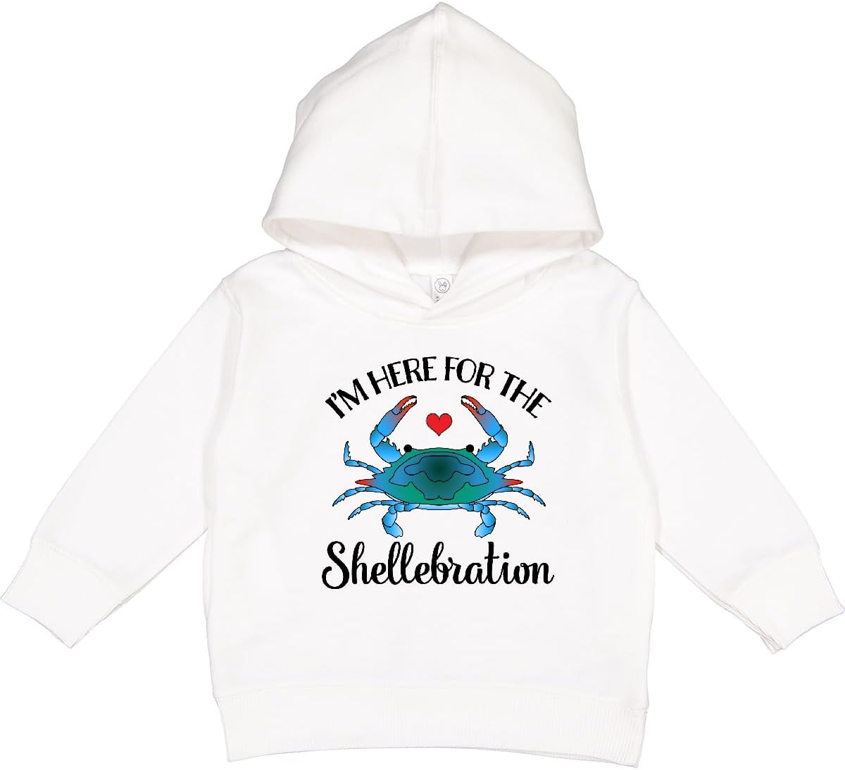 inktastic Blue Crab Funny Festival Celebration Toddler Hoodie