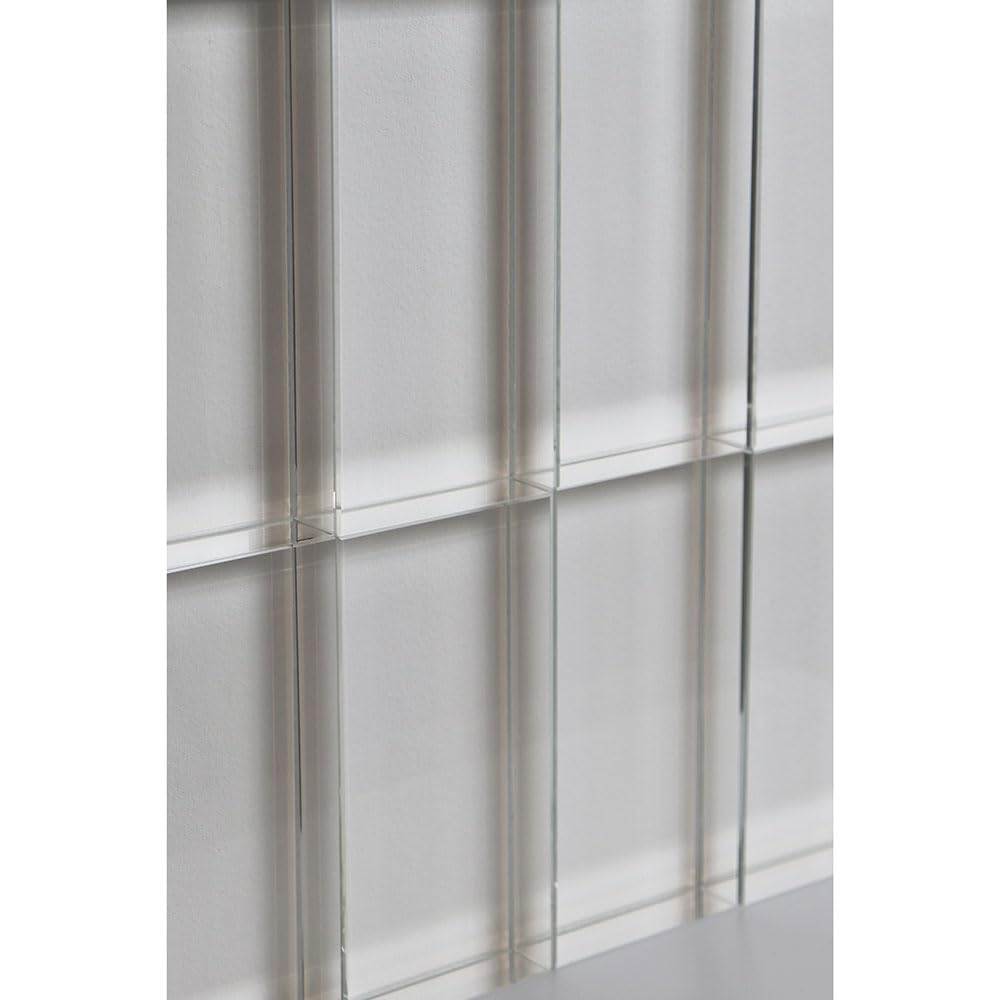 Fuchs Design Szklany clinker Crystal Collection Pure polerowany, ok. 20 x 10 x 5 cm