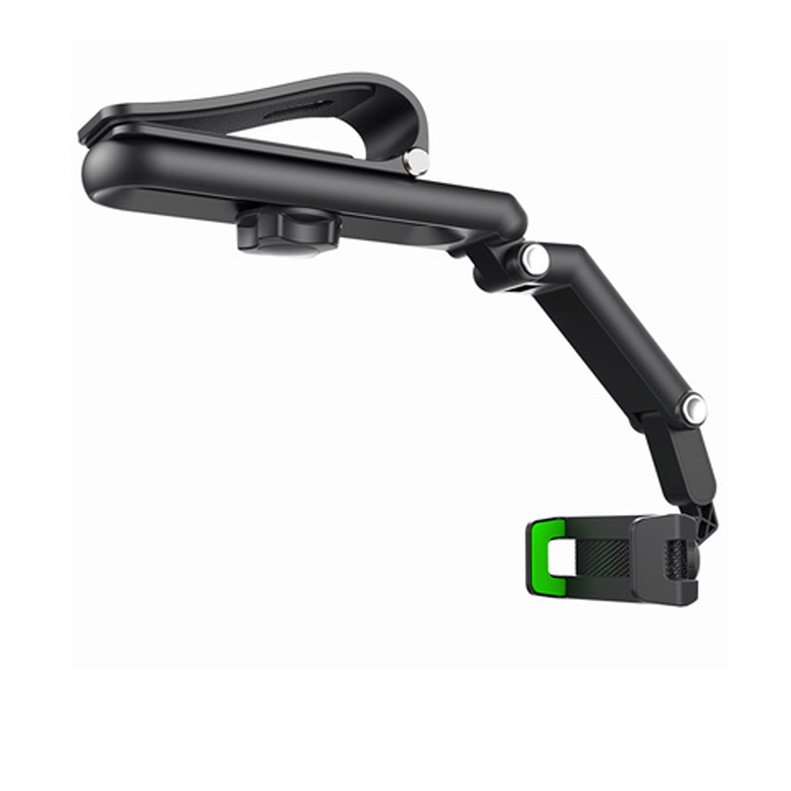 Sun Visor Car Phone Holder Mount, Multifunctional Cell Phone Stand Universal Adjustable Arm Cradles Car Holder Mount Clip for