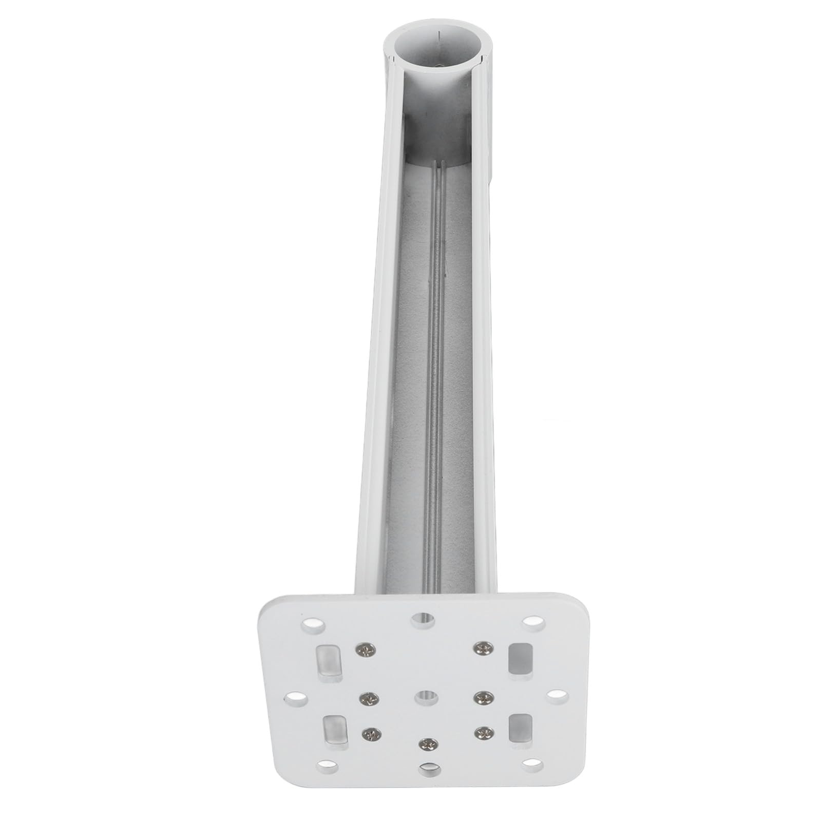 SENECESLI Supporto da Soffitto in Acciaio Inossidabile Bianco per - Kit di Montaggio su Palo Satellitare Antivento per Internet, Compatibile con V2