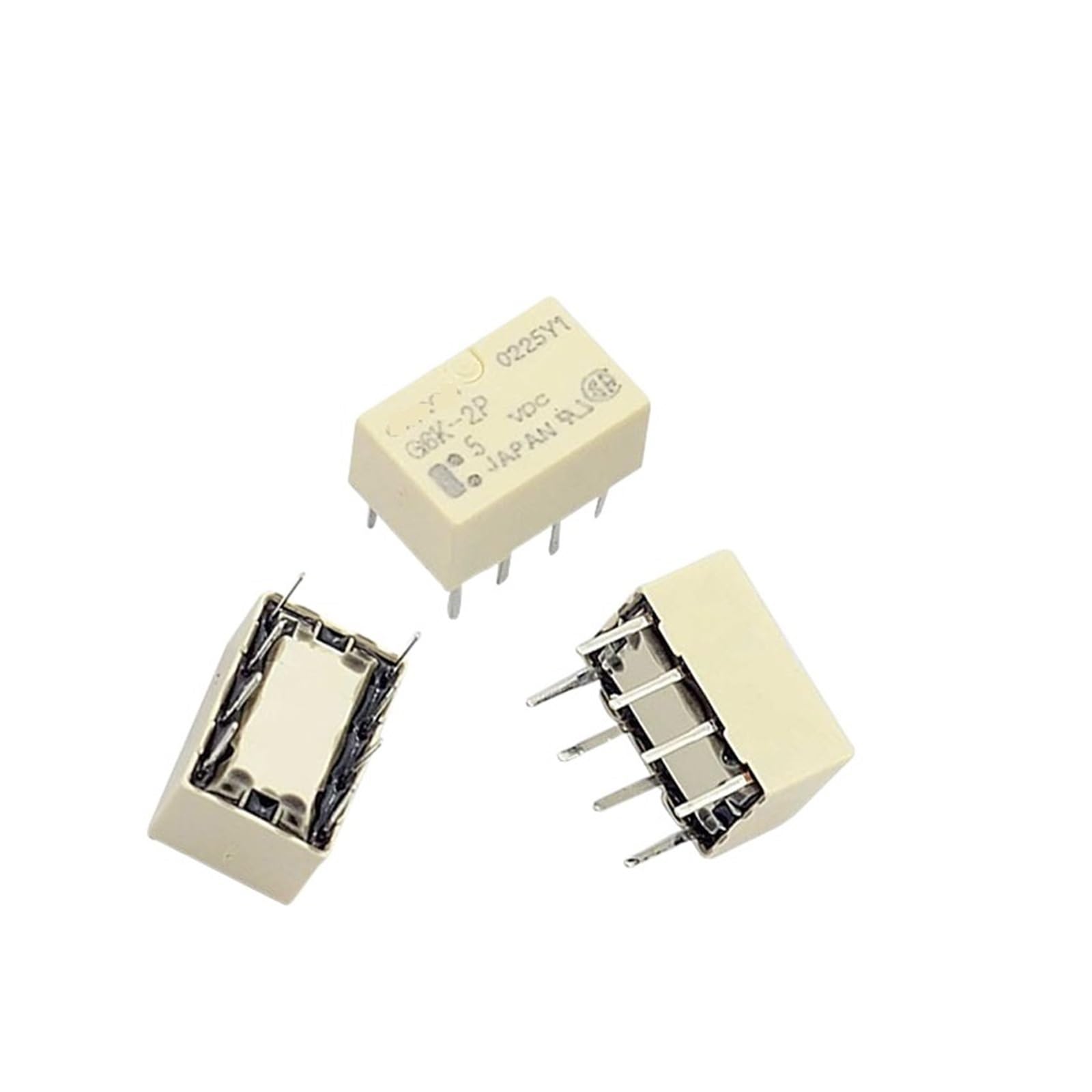 G6K-2P DC5V Petit Relais de Signal NISZA 1 PCS Miniature pour PCB