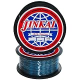 Jinkai Premium Monofilament - 100yd Spool - 6lb-130lb - Smoke Blue (#50 (100yds))