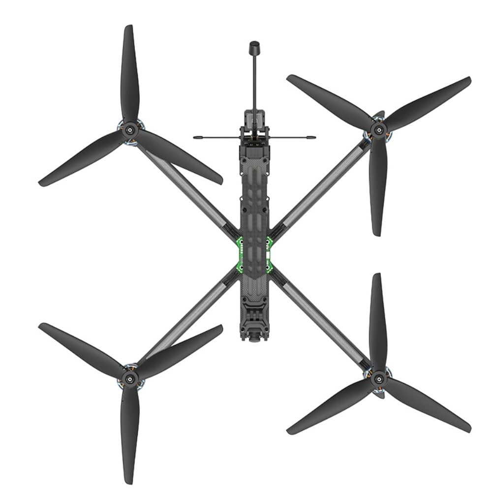 Nazgul XL10 V6 6S 10-calowy dron FPV BNF odległość lotu 5 km quadcopter dalekiego zasięgu pasuje do części FPV (5,8 G 2,5 W VTX PNP)