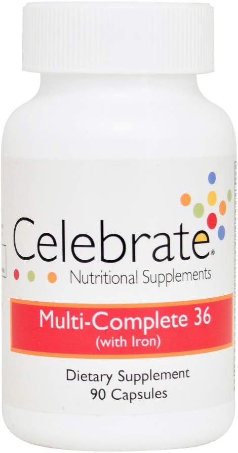 Celebrate Multi-Complete with Iron Capsule 90 Count