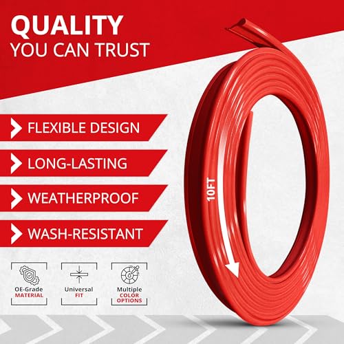 All-Fit 10 Ft Red Gap Filler