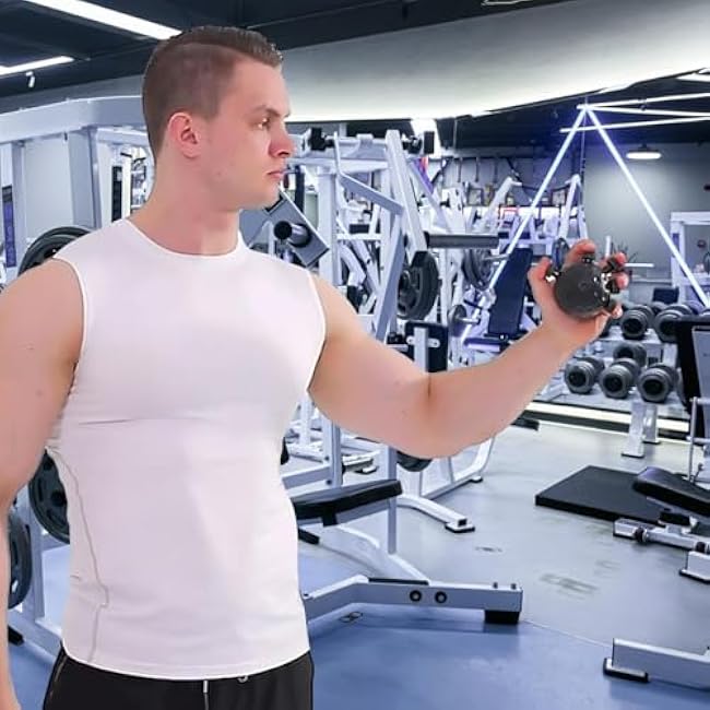 Forearm Workout Tool - Hand Strengthener Device, Elastic Finger Training Equipment with Tension Control | Compact Grip Exerciser for Office, Tennis Player, Bassist, Rehabilitation or Gym Routine