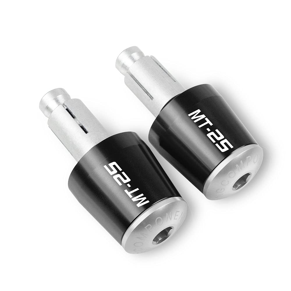 Manillar de Yamaha MT 25 libre de vibraciones con contrapesos de aluminio de 22mm