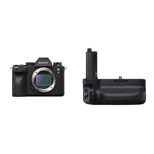 Sony a9 II Mirrorless Camera: 24.2MP Full Frame Mirrorless Interchangeable Lens Digital Camera with Vertical Grip for Sony Alpha 7R IV - VG-C4EM