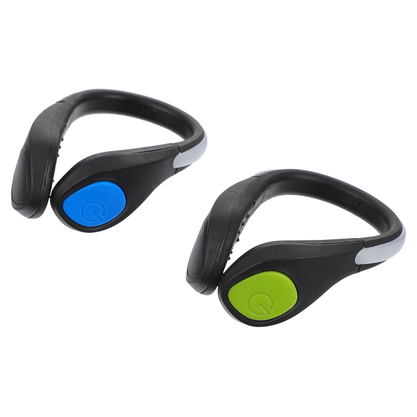 Parliky 2pcs Luminous Night Running Shoe Clips Light Weatherproof Safety Clip Lights for Outdoor Cycling Walking Running Multi Settings for High Visibility