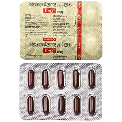 CoQ - Strip of 10 Capsules
