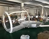 Carpa de Burbujas Inflable al Aire Libre Carpa de Camping de Burbujas Inflable para Interiores y Exteriores Gazebo Carpa Transparente portátil para Acampar en el Patio TR