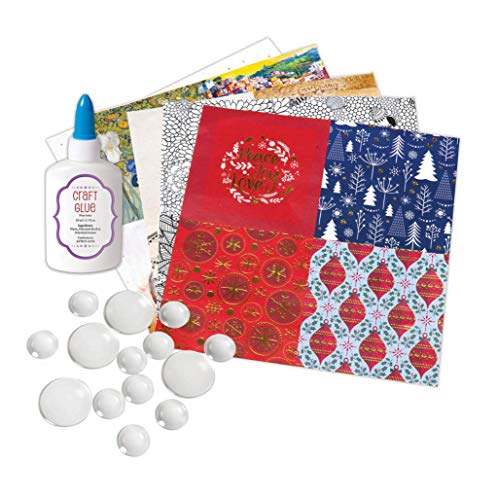 Glass Stone Art Craft Kit-This Complete Starter Kit Includes All You Need To Create Unique Jewelry, Accessories, Artwork And More! #TOP4