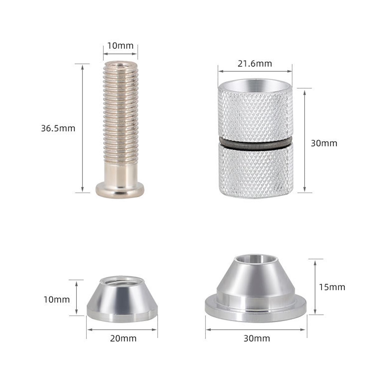 Élargisseur De Potence HOUSON 28.6mm - Alliage Aluminium - Pour VTT, BMX, Vélo Route - Installation Facile