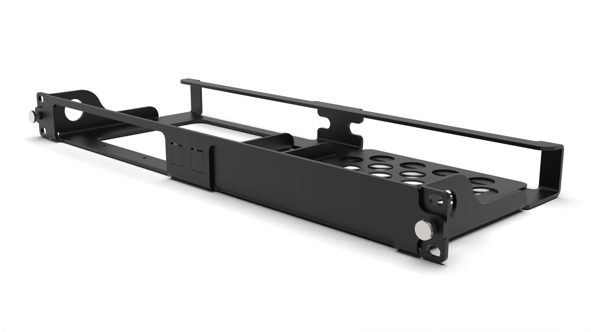 Support rack 1U 19" pour 2 HP mini