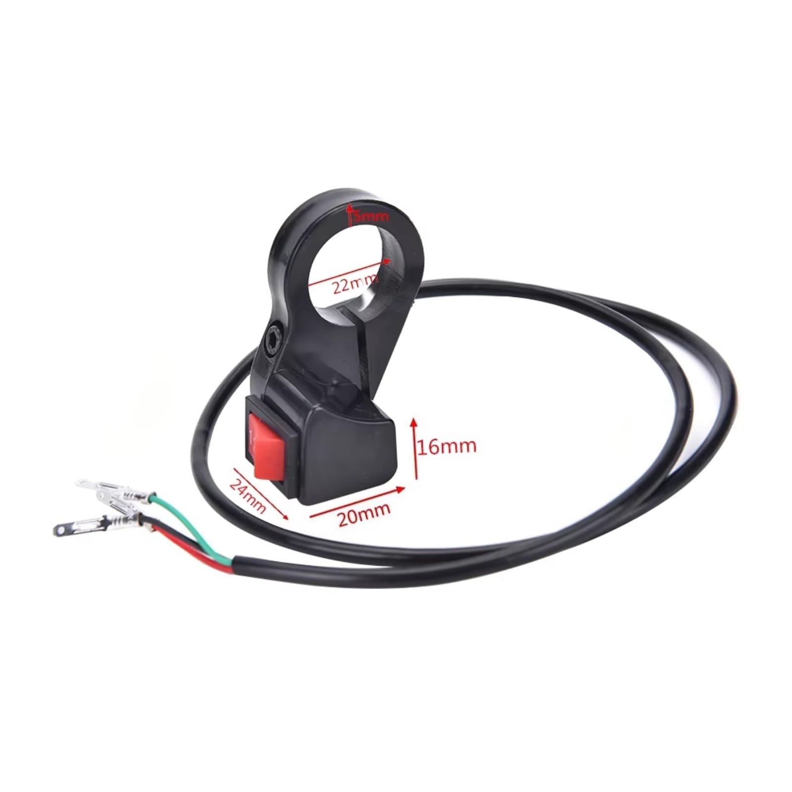 Interruttore Universale Modulo A 3 Velocità 22 Mm 7/8 Pollici Moto