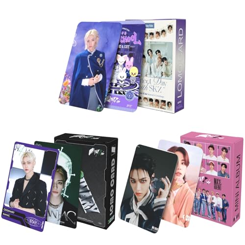 Korean Boy Band Photocards 3 Pack/165 Pcs Korean Boy Band Cards