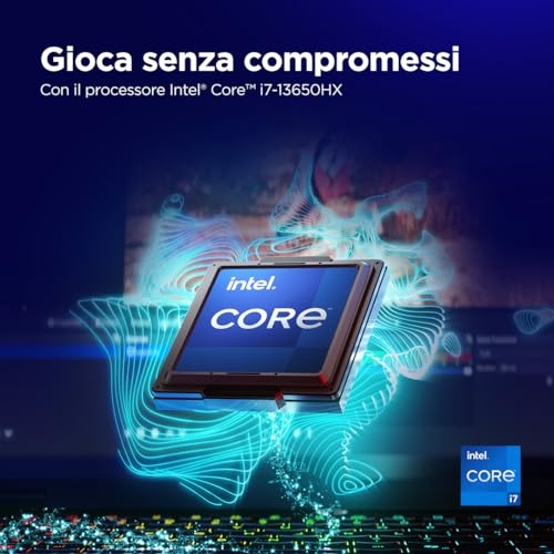 Legion 5 Gaming Laptop - Display OLED WQXGA 15" 165Hz, Nvidia GeForce RTX 5070 8GB, Intel Core i7-14700HX, RAM 32GB, SSD 1TB, Windows 11 Home, Tastiera RGB italiana - Eclipse Black - Notebook - Immagine 5