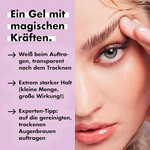e.l.f. Brow Laminating Gel, Stark Haltendes, Klar-Trocknendes Und Wasserfestes Brauengel für Laminierte Brauen, Kämmt & Formt Die Brauen, Vegan & Tierversuchsfrei – Bild 5