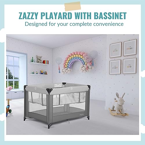 Dream On Me 438XB-GY Zazzy Portable Playard thumb #1