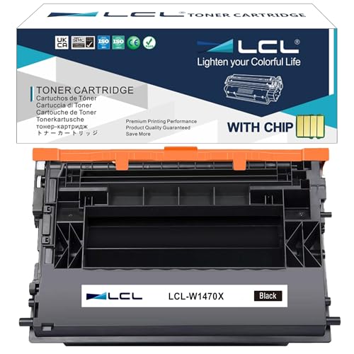 Toner compatible W1470X résistant aux bavures pour imprimante HP LaserJet Enterprise M634z