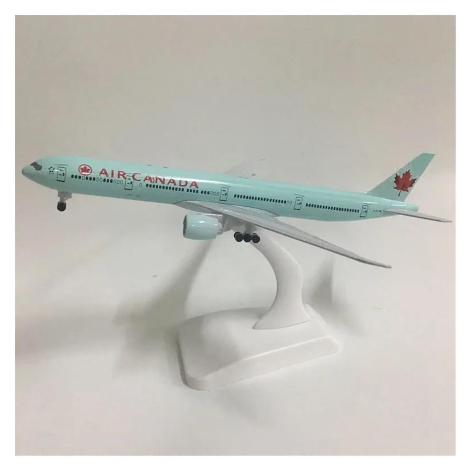Avión a Escala 20cm1:300 para Air Canada Boeing 777, Modelo de avión, Modelo de avión de Metal Fundido a presión, Adecuado para exhibición