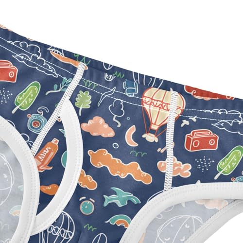 Hot Air Balloons Toddler Boy's Underwear 2T 202c14104