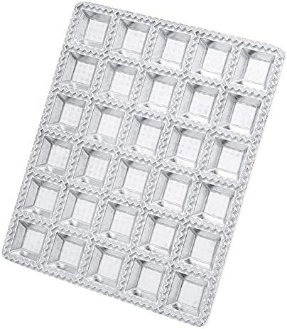 Miniatura 8 de Molde de ravioles de acero inoxidable, fabricante de moldes de pastelería de bolas de masa de ahorro de energía, utensilios de cocina, mini