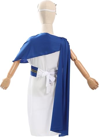 Toga Costume for Kids Greek God Roman Costume Helloween Party Cosplay