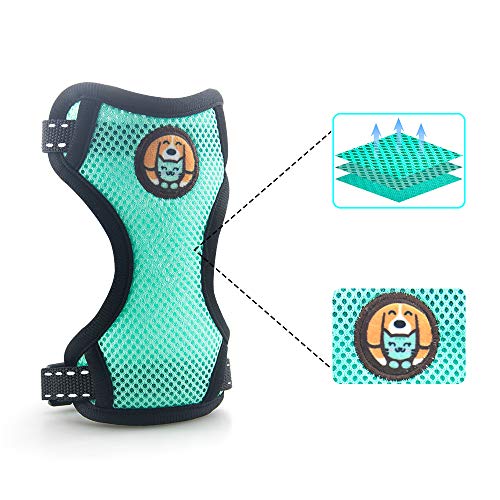 Awoof Reflective Kitten Harness And Leash Escape Proof With Car Seat Belt, Adjustable Cat Puppy Walking Jacket With Metal Leash Ring, Soft Breathable Small Pet Vest (S) #TOP6