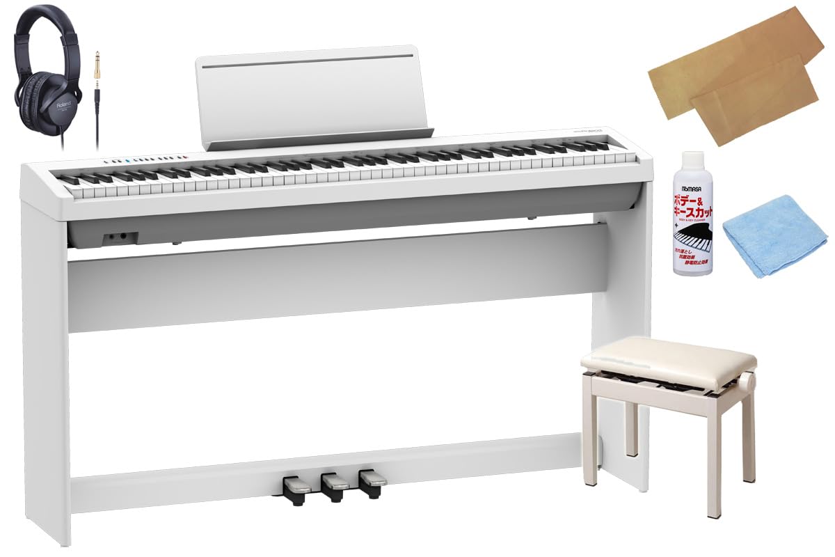 Amazon | Roland ローランド/FP-30X WH ホワイト【専用スタンド 