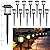 Solar Lights Outdoor,12 Pack Waterproof Solar Garden Lights, Auto On/Off Solar Pathway Lights for Your Garden, Landscape, Path, Yard, Patio, Driveway,Walkway Decor