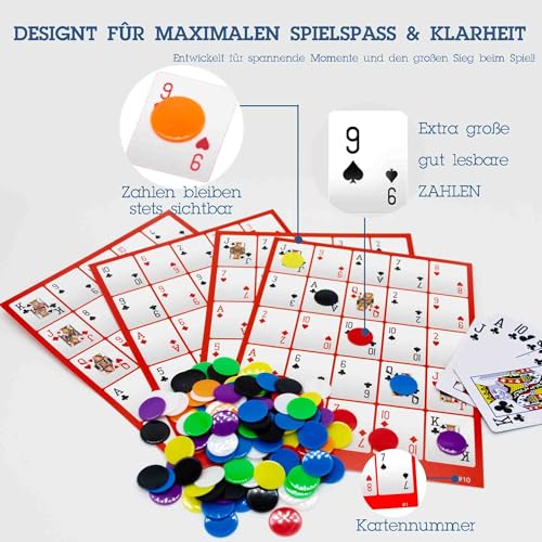 Jeu de société Pokeno Deluxe pour occuper les grands groupes facilement - 6