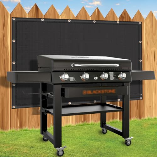 Comparison: Best Oil For Outdoor Griddle 10 rumlick Heat Shield Mat for Behind Grill, Waterproof and Oil Proof Fireproof Deck Fence and Railing Protective Mat, Fire Pit Mat Under Grill Mat for Blackstone Griddle Accessories